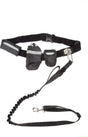 Beeztees handsfree joggingset - hondensport - nylon - zwart