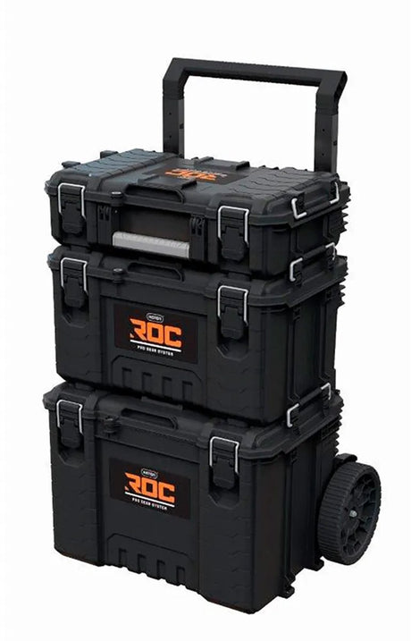 Keter Roc Pro Gear 2.0 – Werkzeugkoffer-Set – 3-teilig – modular – wetterfest