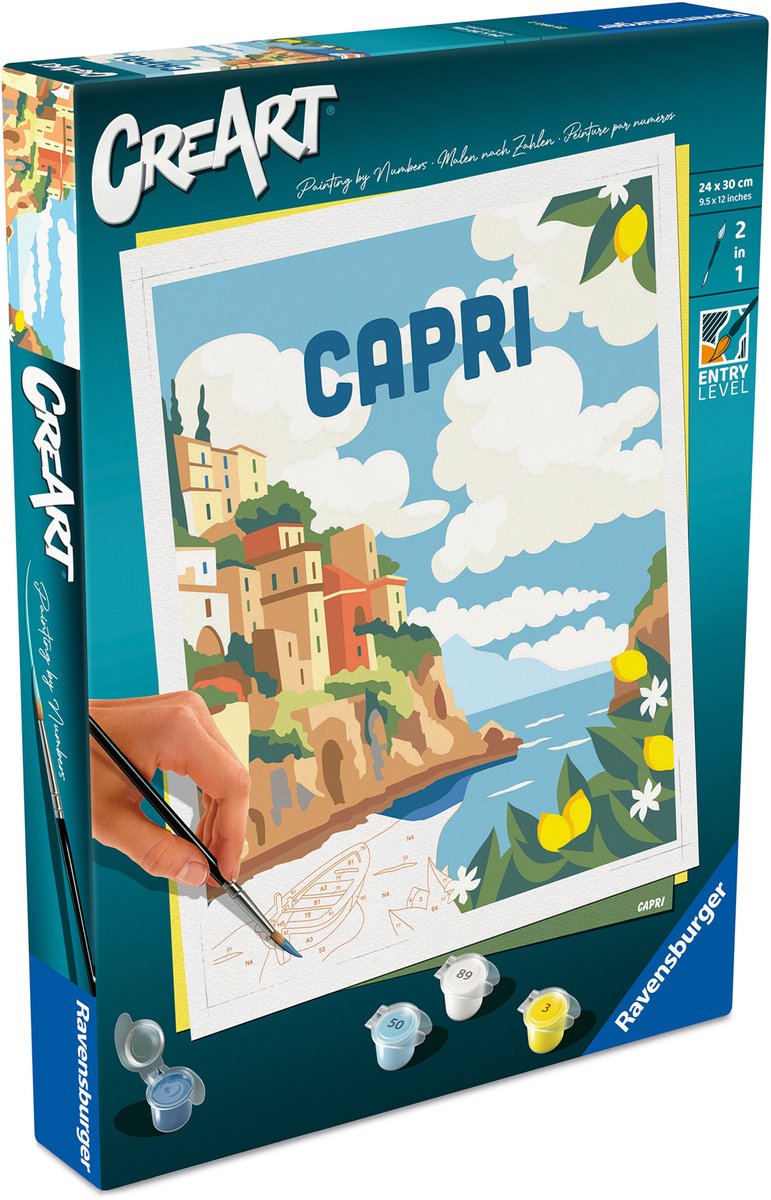 Ravensburger Creart Malen nach Zahlen – Capri