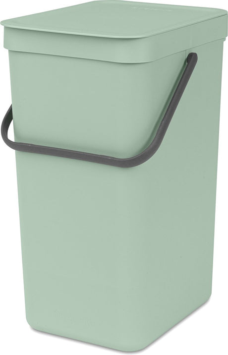 Brabantia Sort Go Abfallbehälter – 16 Liter – Jadegrün