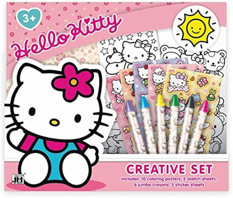 Intro Hello Kitty 23-teiliges Farbset mit Wachsmarkern