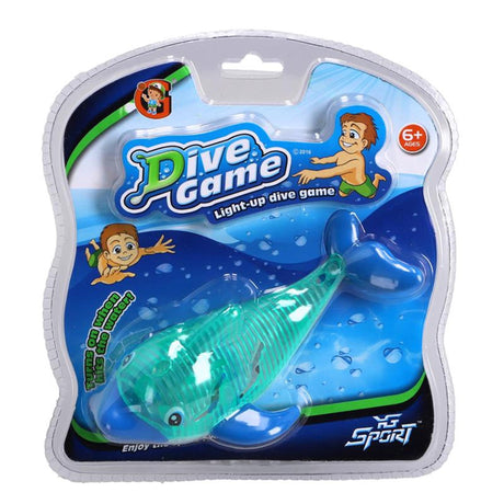 Delphin mit Licht tauchen