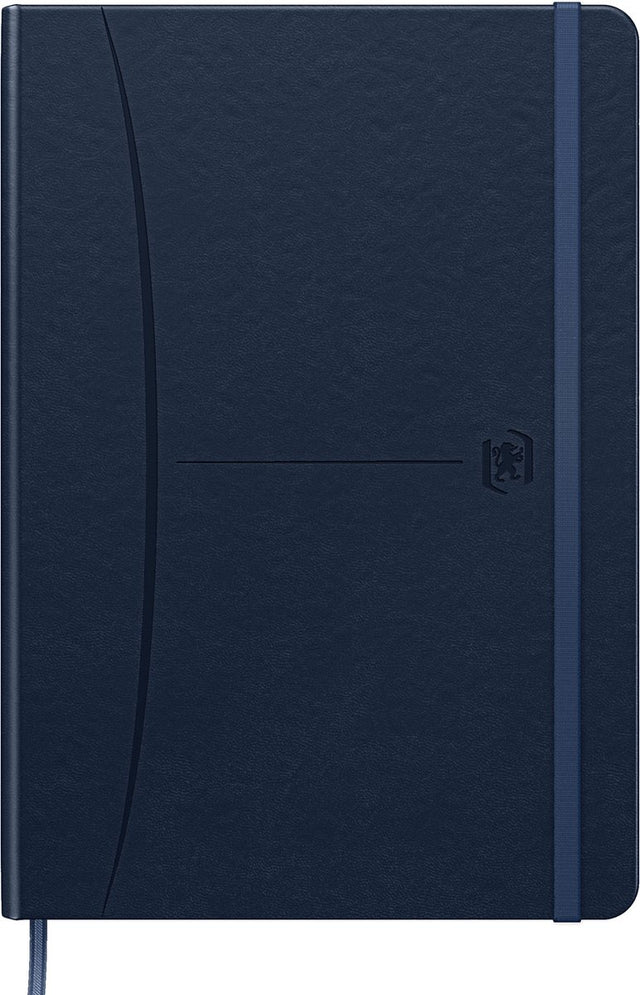 Oxford-Signatur – Notizbuch – A5 – kariert 5 mm – 80 Blatt – blau