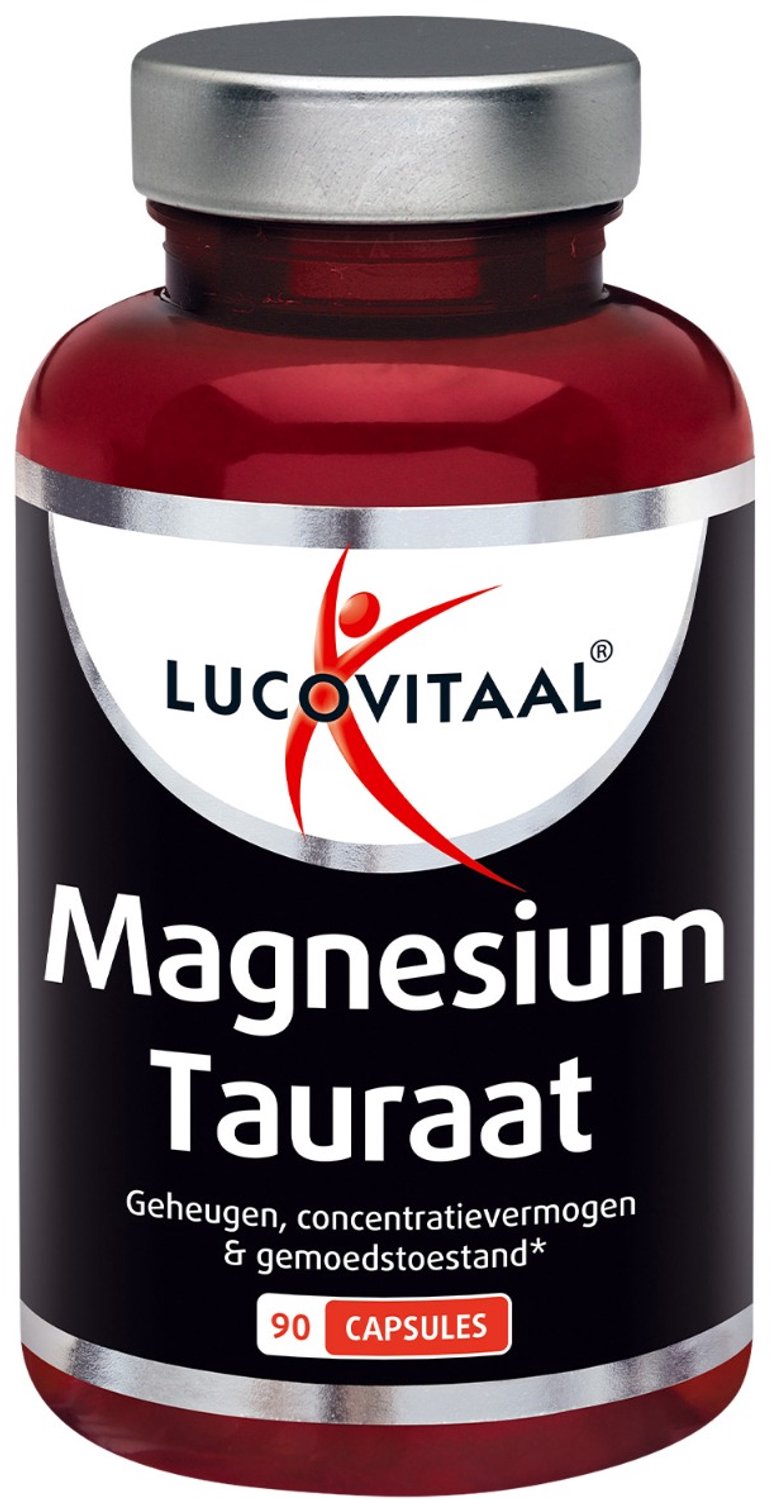 Lucovitaal magnesium tauraat 90 capsules (tht 12-2026)