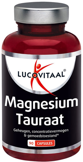 Lucovitaal magnesium tauraat 90 capsules (tht 12-2026)