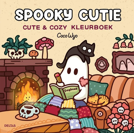 Deltas spooky cutie cute cozy kleurboek coco wyo