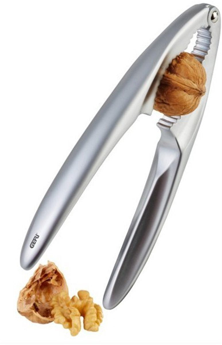 Gefu Nussknacker 17 cm – Edelstahl – für Walnüsse, Haselnüsse und Mandeln