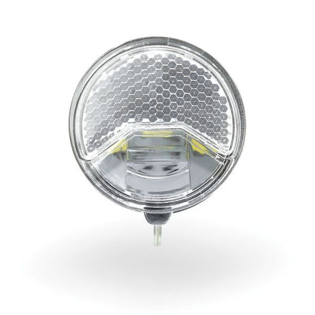 Axa koplamp 606 naafdynamo automaat dark chroom