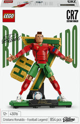 Lego editions cristiano ronaldo - voetballegende cr 7 bouwpakket voor kinderen - 43016