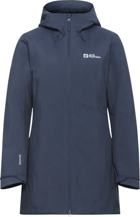 Jack Wolfskin Heidelberg isolierte Midnight Sky Winterjacke Damen