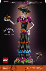 Lego ideas la catrina figuur bouwpakket voor volwassenen en woondecoratie 21372