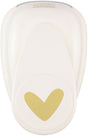 Vaessen creative pons - figuurpons - speels hart - 3,9 x 4,8 cm