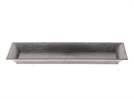 Hbx Natural Living Tablett Melamin 36x17xh2,5cm grau