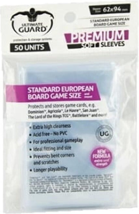 Ultimate Guard-Brettspielhüllen (50) – europäischer Standard