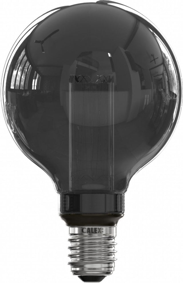 LED-Lampe der Calex Crown-Serie – E27 – G95-Lichtquelle Titan – 3,5 W – dimmbar