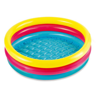 Sommerwellen-Schwimmbecken 3-Ring 86 x 25 cm | 8 Stück