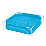 Sommerwellen-Schwimmbecken kleiner Rahmen 122 x 122 x 30 cm blau | 2 Stk