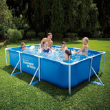 Sommerwellen-Rahmenschwimmbecken rechteckig - 300 x 200 x 75 cm - Schwimmbäder