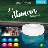 Intex - aufblasbarer LED-Hocker