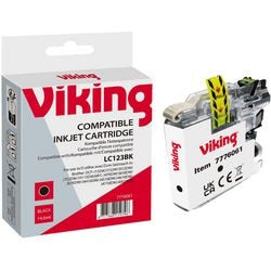 Inktcartridge viking lc123 zwart