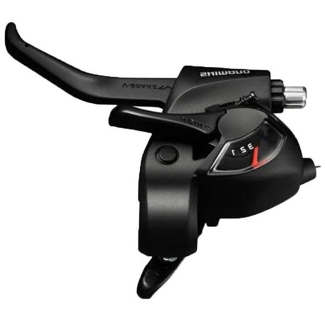 Shimano Schalthebel (links) mit Bremshebel 3 Gang Tourney ST-TX800 – 2-Finger – Schwarz