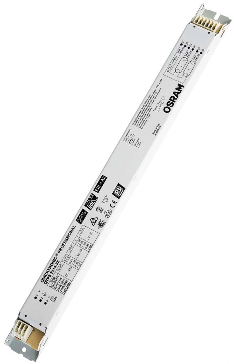 Osram op=op qtp5 2x14-35 | voorschakelapparaat | 360x30x21 mm