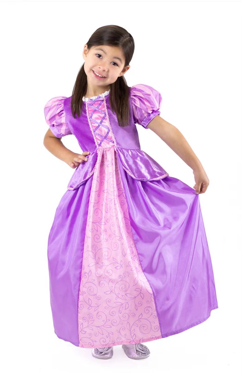 Kleine Abenteuer – Rapunzel-Kleid – Größe L (110-122)
