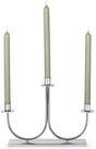 Zilverstad - kandelaar elana 3-pits zilver kleur - moederdag cadeautip!