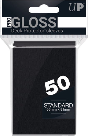 Ultra Pro Standard-Deckschutzhüllen schwarz (50 Stück)