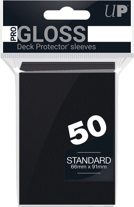 Ultra Pro Standard-Deckschutzhüllen schwarz (50 Stück)
