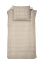 Cinderella dekbedovertrek carre flanel - naturel - 140x220