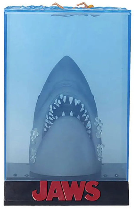 Sd toys jaws - movie poster 3d - 50th anniversary edition met licht - .