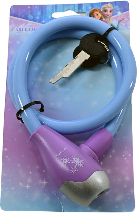 Volare Disney Frozen – Kabelschloss – Hellblau Lila