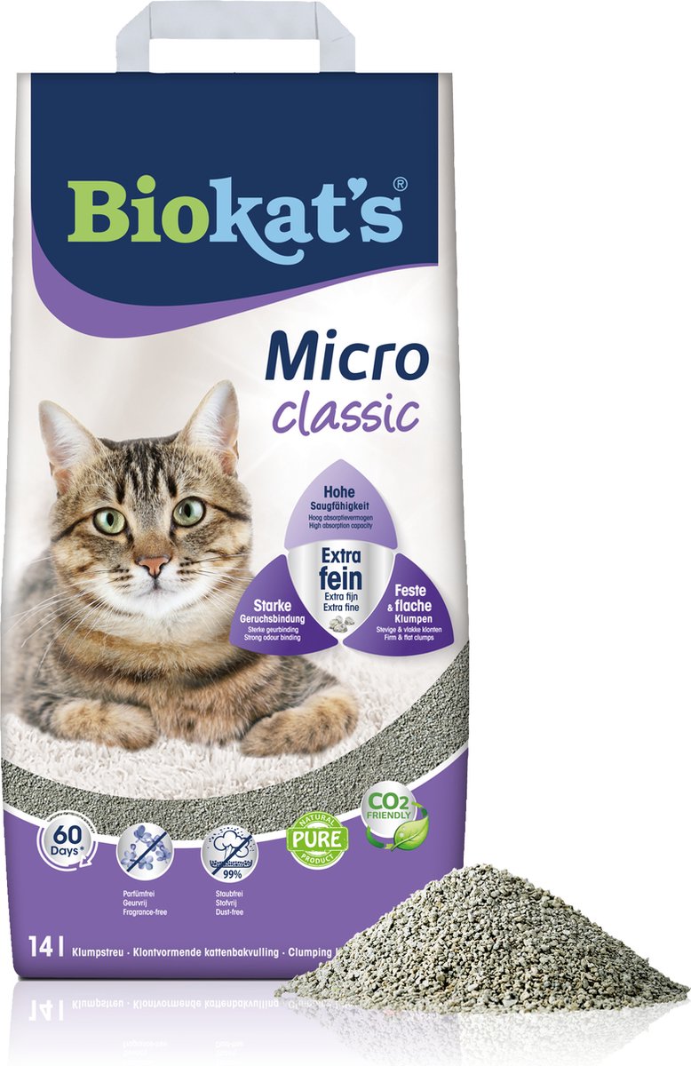 Biokats Katzenstreu Micro Classic