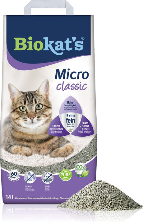 Biokats Katzenstreu Micro Classic