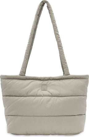 Jollein - luiertas puffed - mombag - olive green - 40x35x16 cm - inclusief verschoonmatje