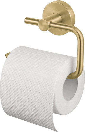 Haceka kosmos toiletrolhouder zonder klep geborsteld goud