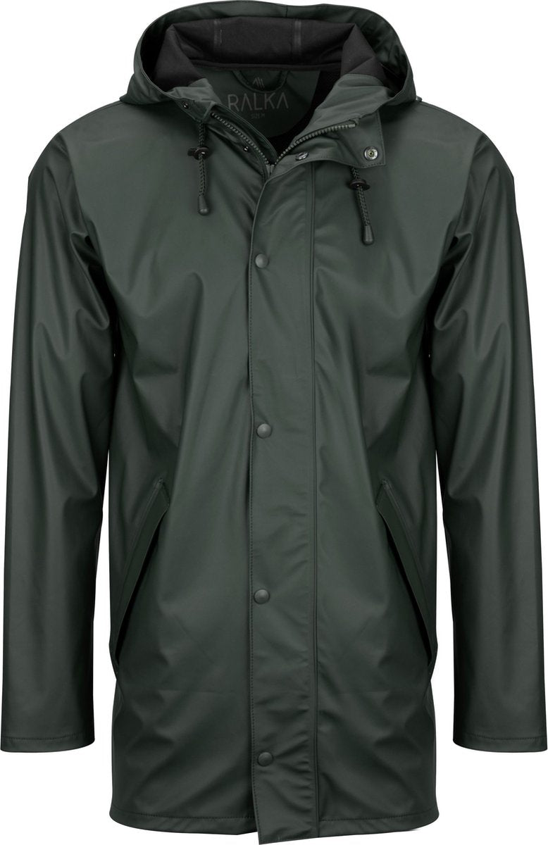 Ralka Regenmantel Herren – skye – dunkelgrün – s