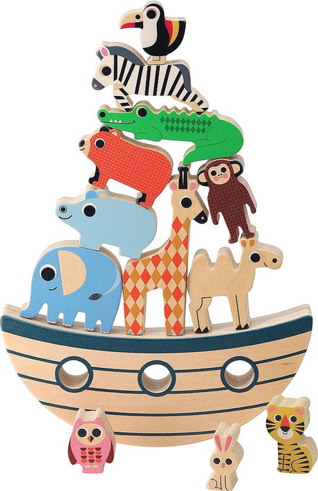 Vilac Balancespiel Zoo Arche Familienspiel aus Holz Ingela P.arrhenius.