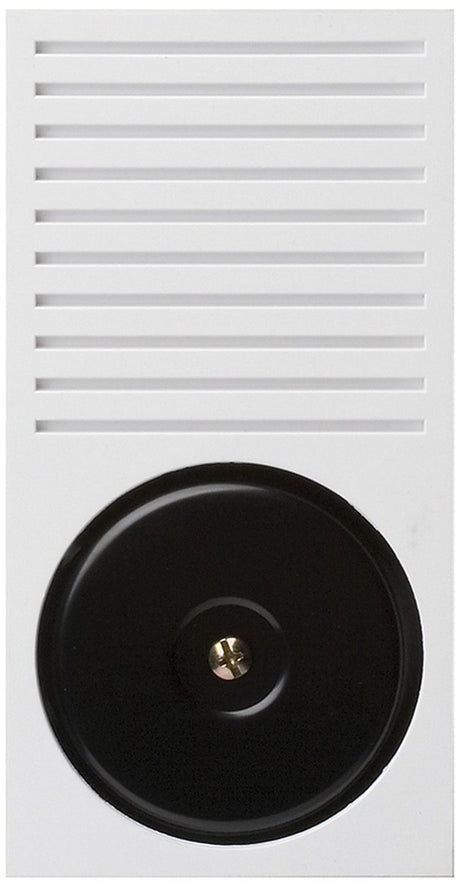 Honeywell gong d902 - bedrade deurbelgong zonder beldrukker - kunststof behuizing - geluidsniveau ca. 80 db(a) - 3 v dc - werkt op 2 x 1,5 v batterijen (mono) - afmetingen 85 x 160 x 45 mm - kleur wit