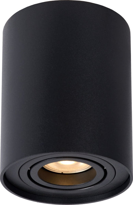 Lucide Tube - Deckenstrahler (Deckenleuchte) - ø 9,6 cm - 1xGU10 (MR16) - Schwarz