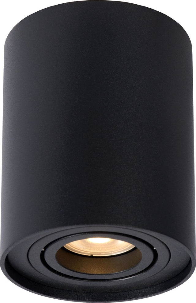 Lucide Tube - Deckenstrahler (Deckenleuchte) - ø 9,6 cm - 1xGU10 (MR16) - Schwarz