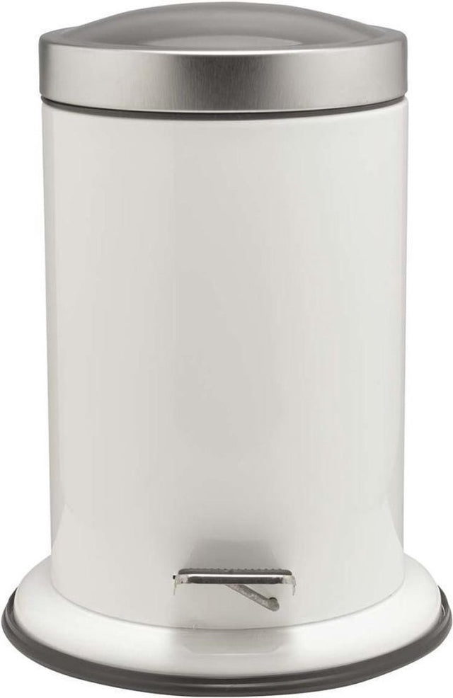 Sealskin acero - pedaalemmer - 3 liter vrijstaand - wit