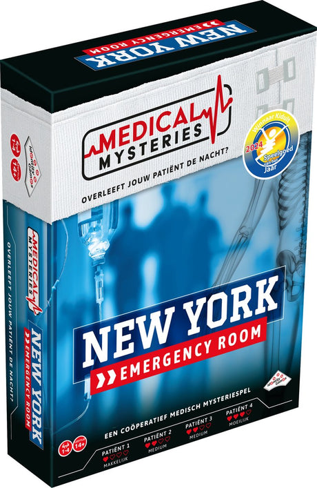 Identitätsspiele Medical Mysteries: New York Emergency Room – kooperatives Spiel – zusammenarbeiten, um die Patienten zu retten
