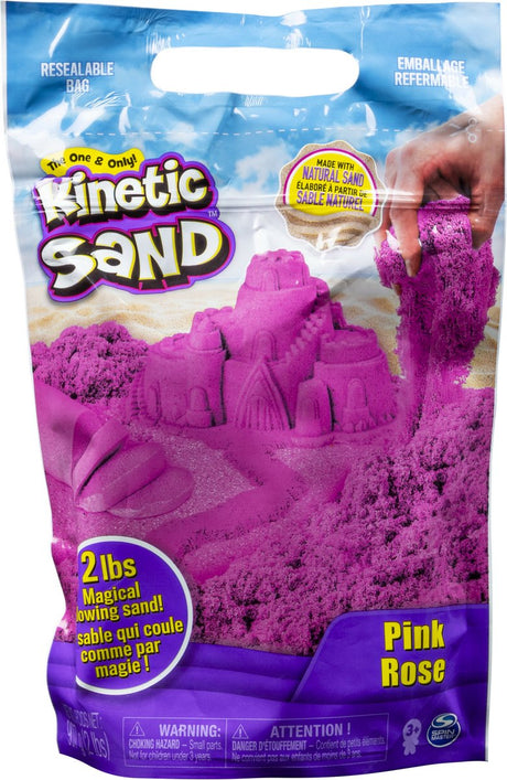 Kinetischer Sand, magisch fließender Sand, 90 g, Rosa