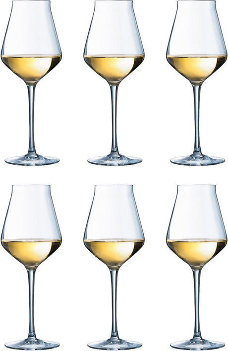Chef-Sommelier enthüllt weiches Weinglas, 40 cl, Set6