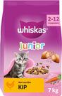 Whiskas Katzenfutter – Junior – Huhn – Beutel 7 kg
