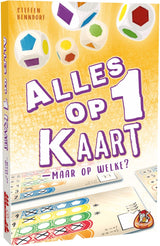 Weiße Kobold-Spiele, weißes Kobold-Alles-auf-1-Karten-Würfelspiel