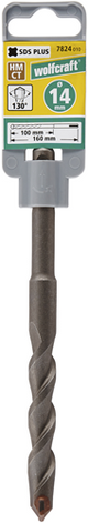 Wolfcraft Betonbohrer | Standard | ø14 x 160 mm | 1 Stück - 7824010