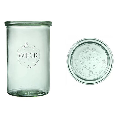 Weckgießglas mit Deckel (1050 ml) 1l 6 Stück